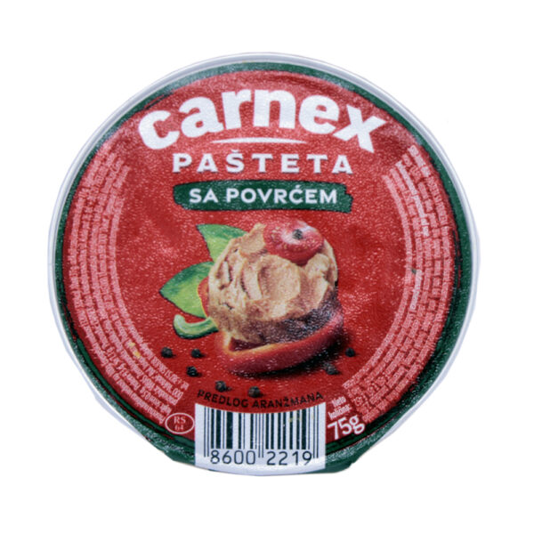 carnex, pašteta sa povrćem