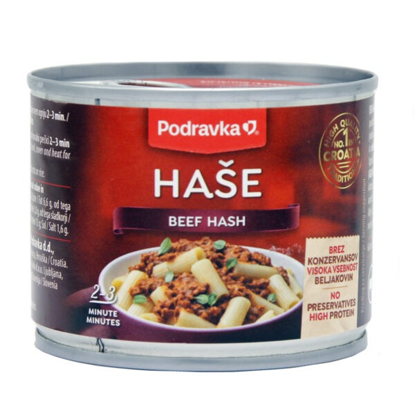 Podravka, haše, govedina, rindfleisch